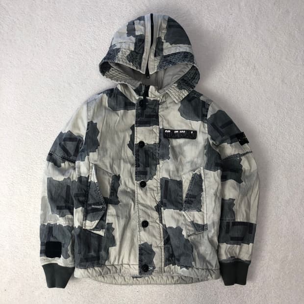 스톤아일랜드 유틸리티 카모 자켓