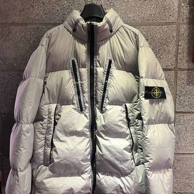 스톤아일랜드 크링클랩스패딩 (XL)