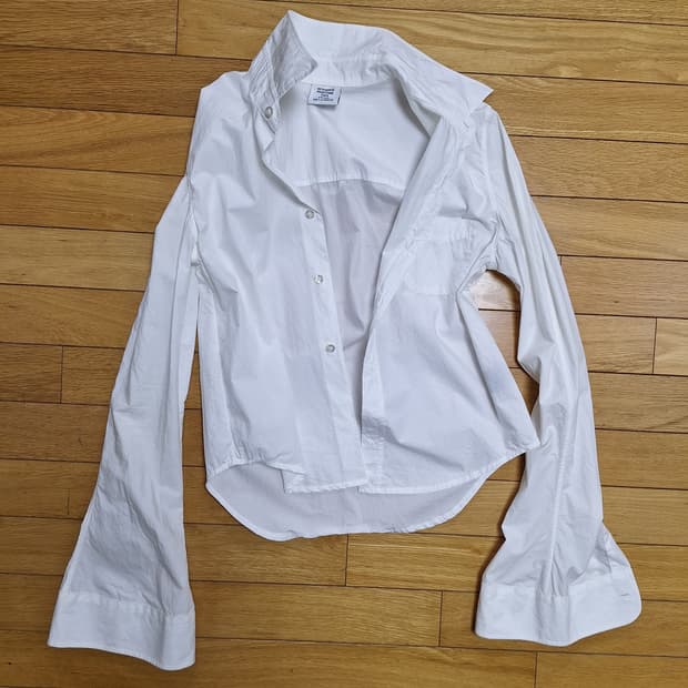 VETEMENTS 여성용 화이트 셔츠 M