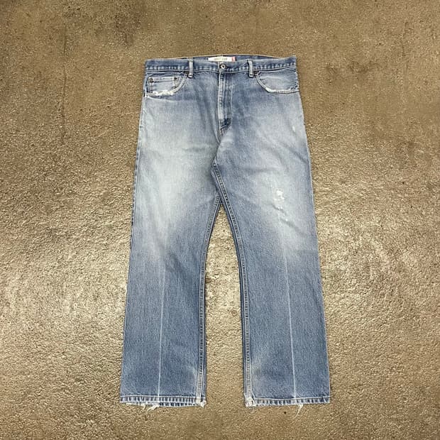 Levis517 리페어 데님 부츠컷 (36“)