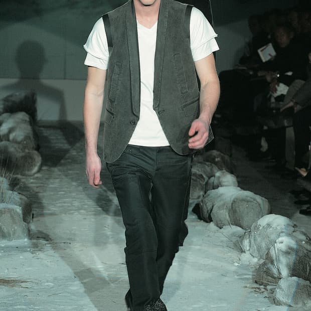 2004fw neil barrett pannel trouser