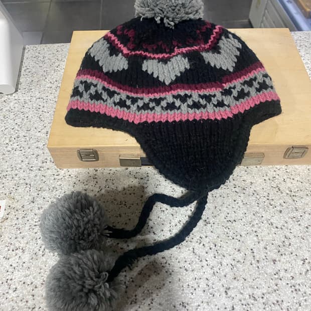 귀달이 하트 털모자