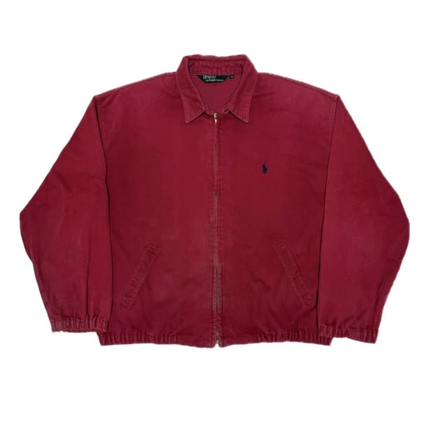 폴로 스윙톱 딥 핑크 100 빈티지 자켓
