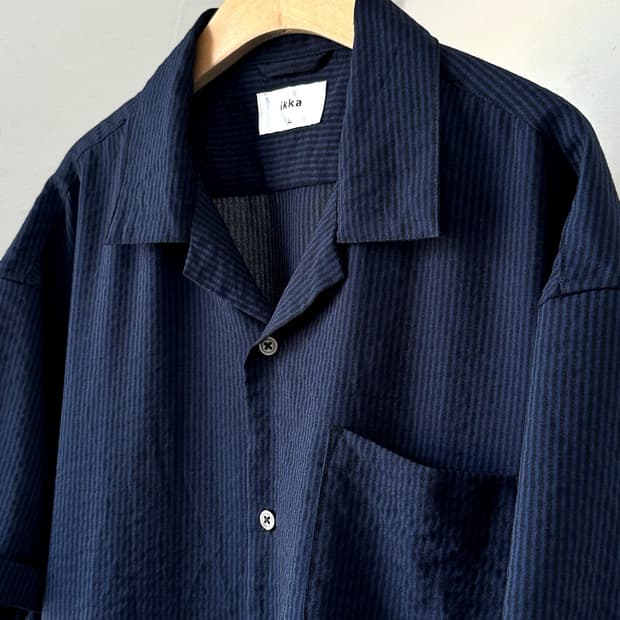 Design sucker fabric H/S shirt