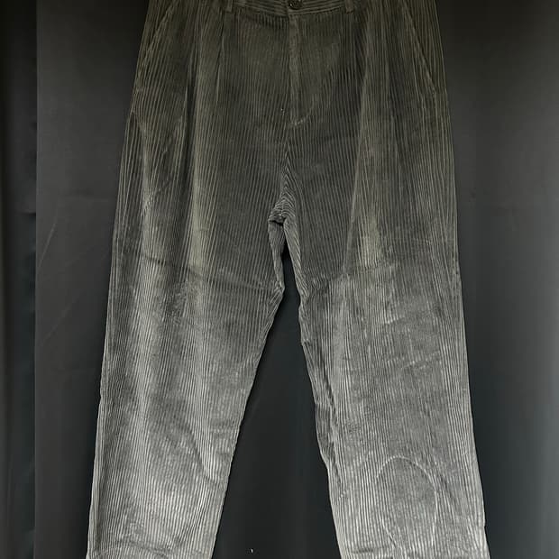 호프 그레이 코듀로이 트라우져