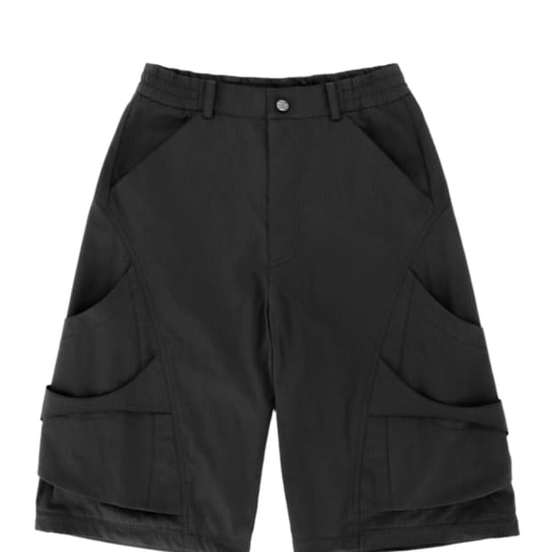 Molt Cargo Shorts - Black