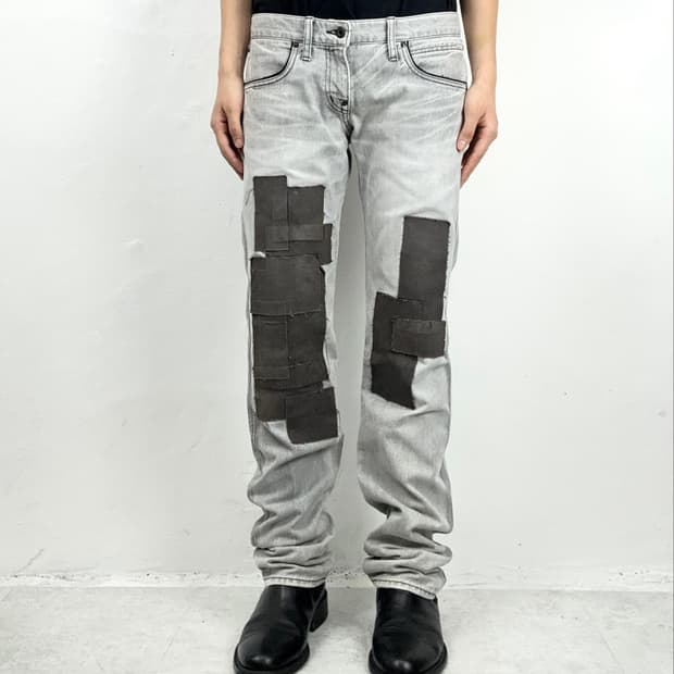 Factotum Patchwork Denim Pants