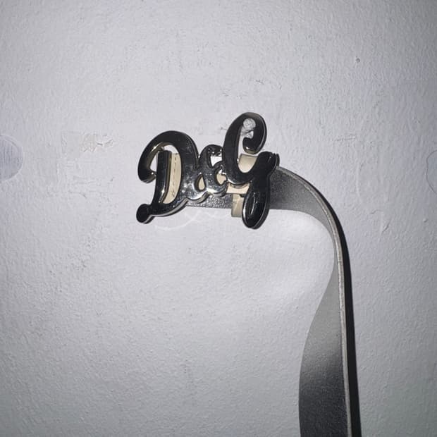 D&G 로고 벨트
