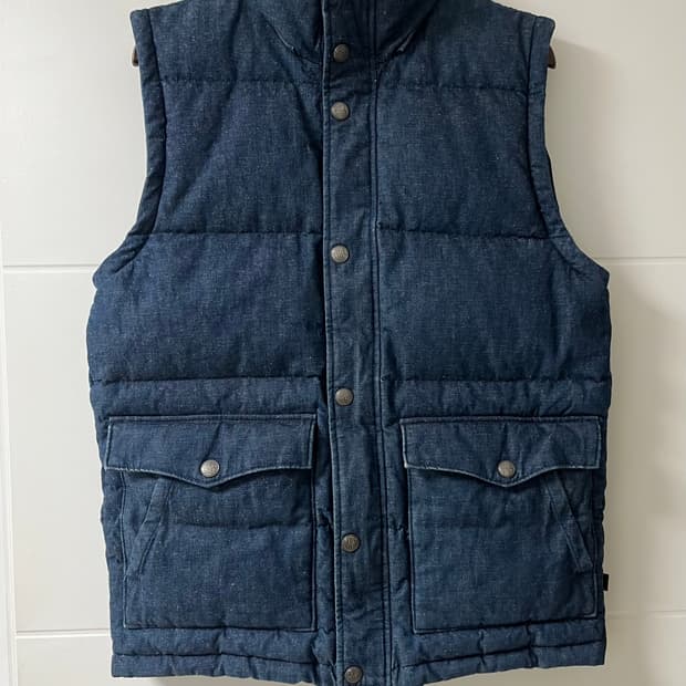 리바이스 다운 패딩 조끼
