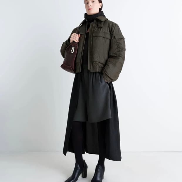 (S,M) 르메르 25FW 봄버 에스프레소