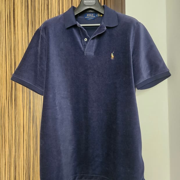 폴로 클래식핏 코듀로이 반팔