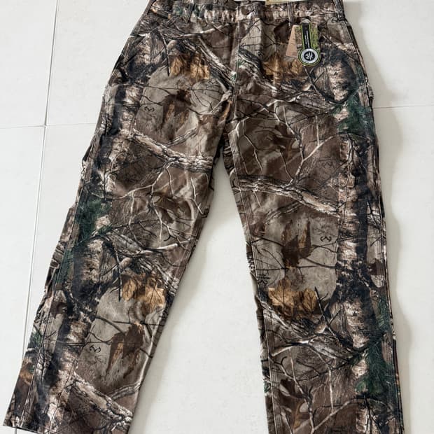 칼하트 리얼트리 싱글니 팬츠 B235 977 40X30