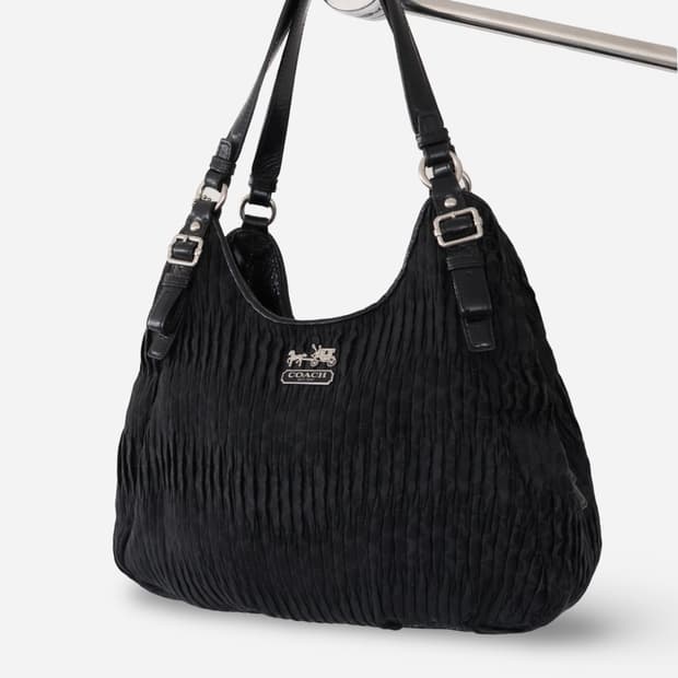 Coach Vintage Pleated Shoulder Bag