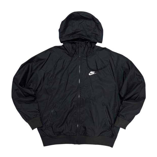 나이키 블랙 윈드러너 바람막이(L)
