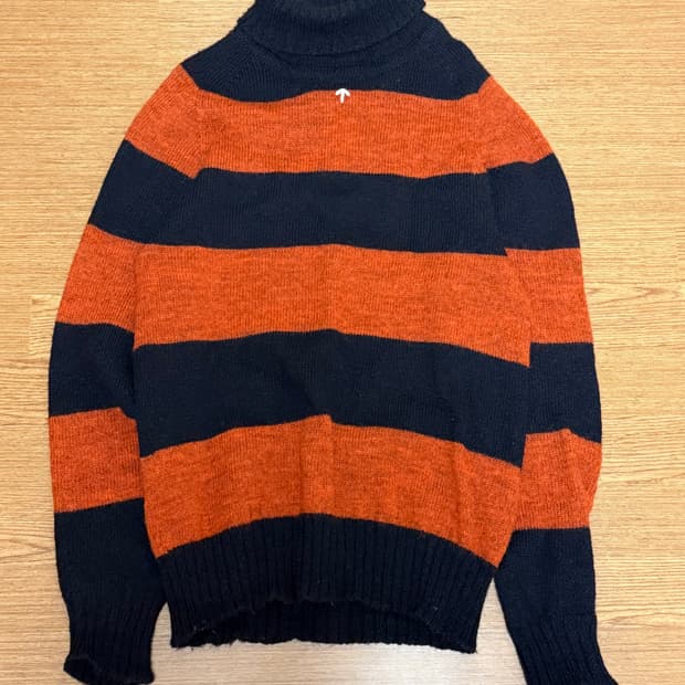 Nigel Cabourn의 스트라이프 목폴라