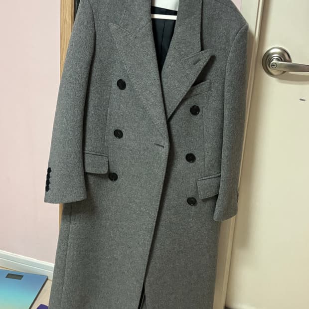 던스트 테일러드 더블 코트