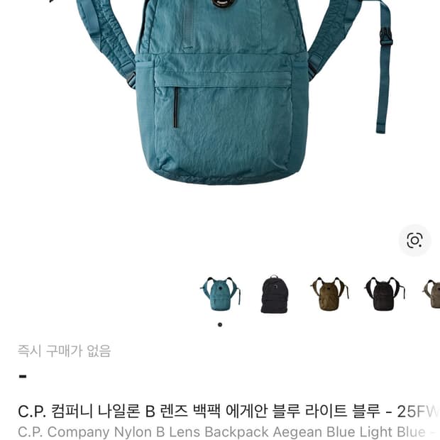 cp컴퍼니 백팩