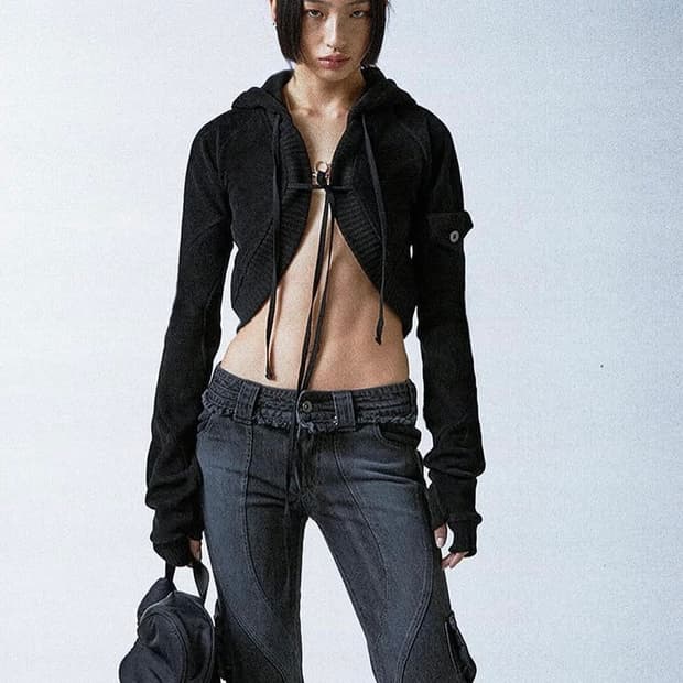 aesynctx 에이시넥틱스 후드 볼레로