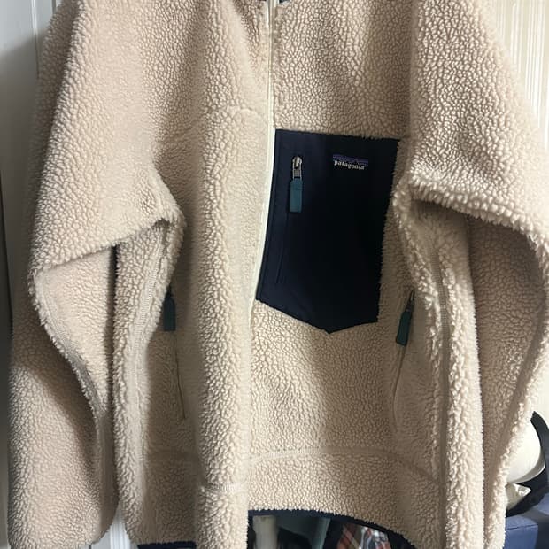 파타고니아 클래식 레트로X 자켓 내츄럴 L사이즈