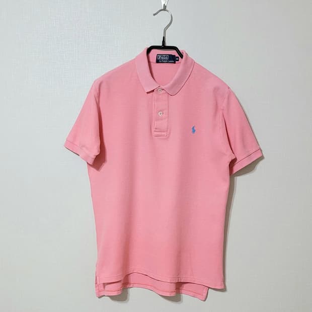 POLO 폴로 랄프로렌 핑크색 카라티