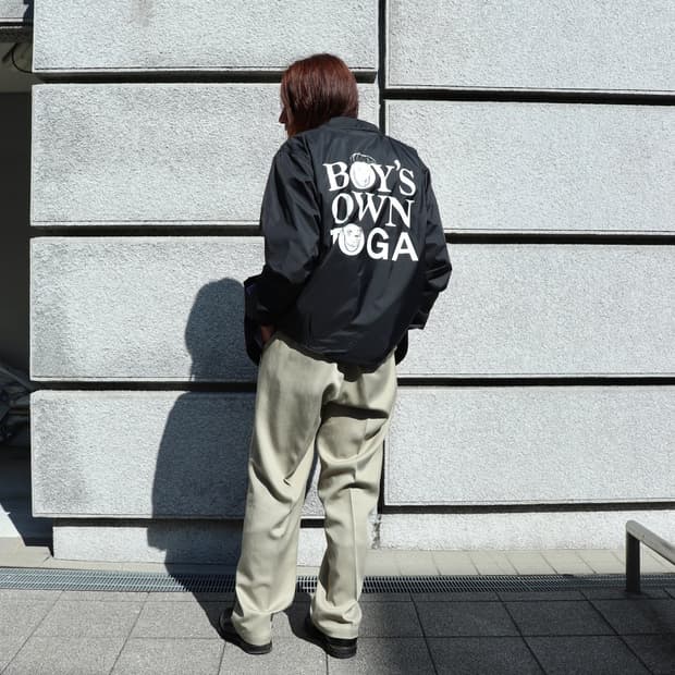 Toga virilis X boys own 코치자켓