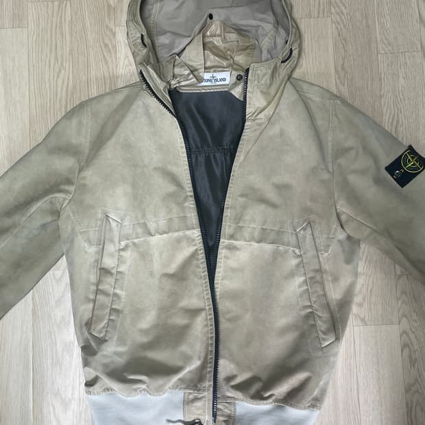 Stone Island Swade Baige jacket L 스톤아일랜드