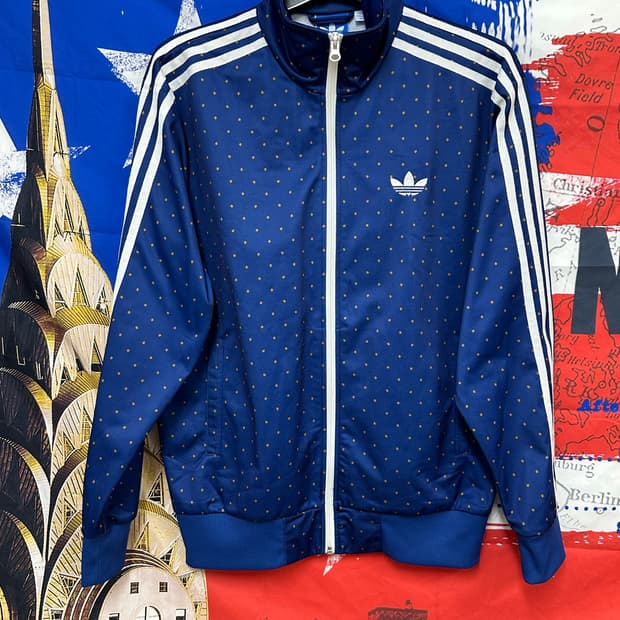 s급 아디다스 레어템 한정판 네이비 도트파이어버드 XL105