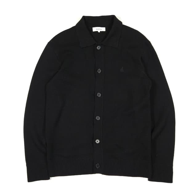 빈폴 캐시미어 가디건 블랙 