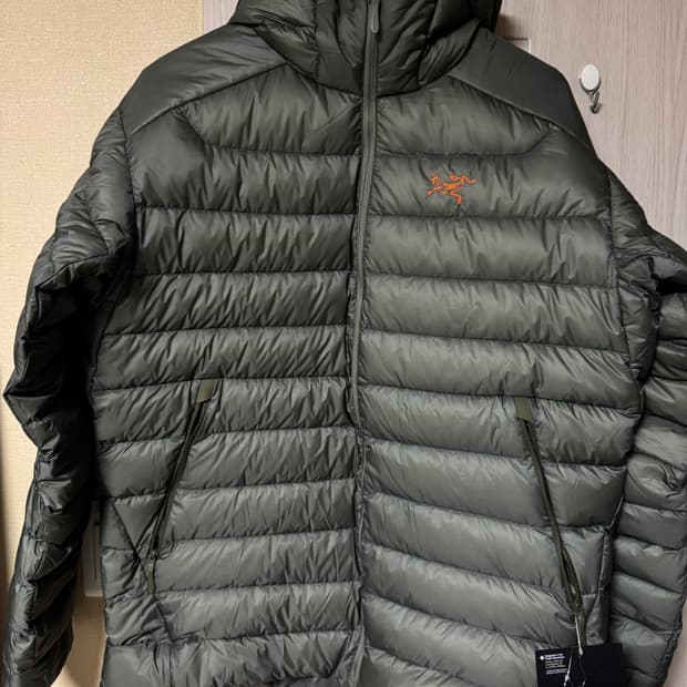 (새상품)아크테릭스 세륨 패딩 포리지 베르베 L