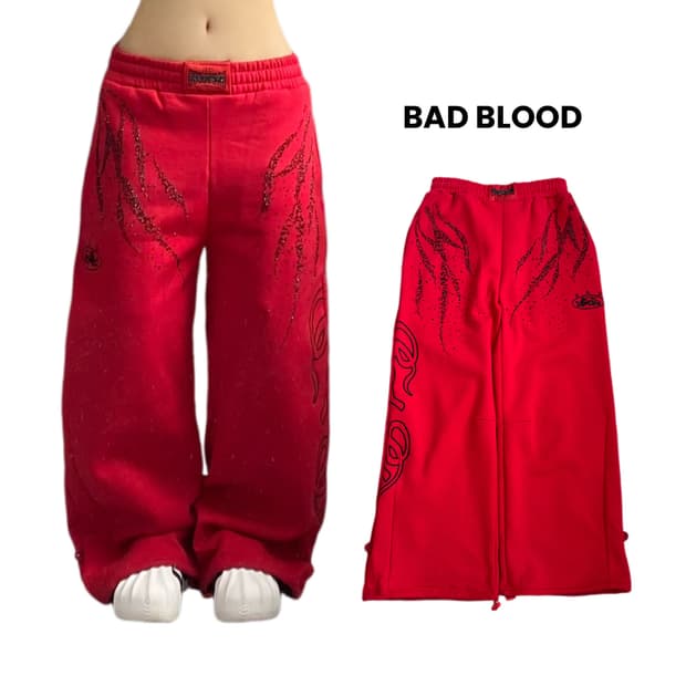 배드블러드 미스틱 캡슐 투웨이 커브드 조거 트라우저 트랙팬츠