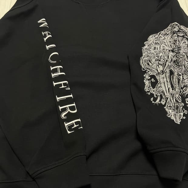 Songzio 자수 맨투맨 