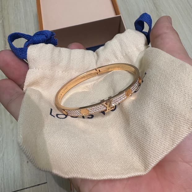 [16호/새상품/백화점판] 루이비통 풀파베 풀다이아 앙프렌뜨 뱅글 팔찌