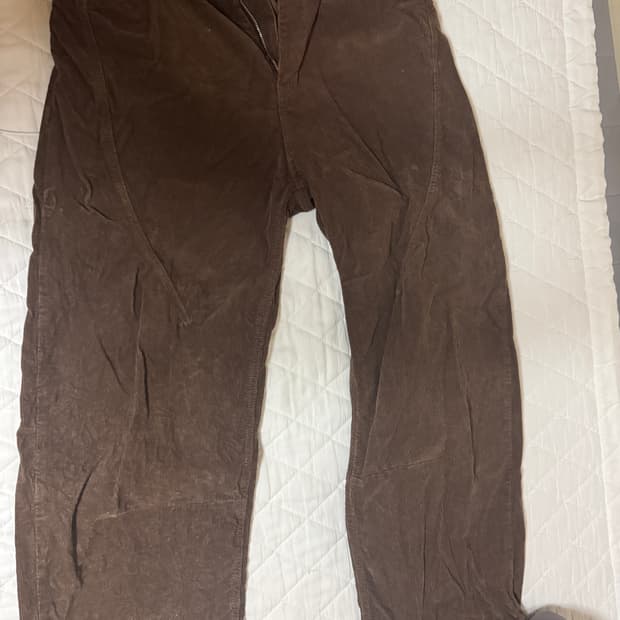 9999아카이브 코듀로이 진 팬츠 다크브라운