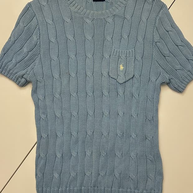 폴로랄프로렌 여성 꽈베기 반팔티 M 