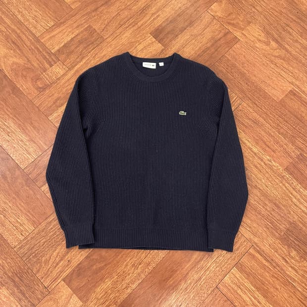 라코스테 네이비 니트