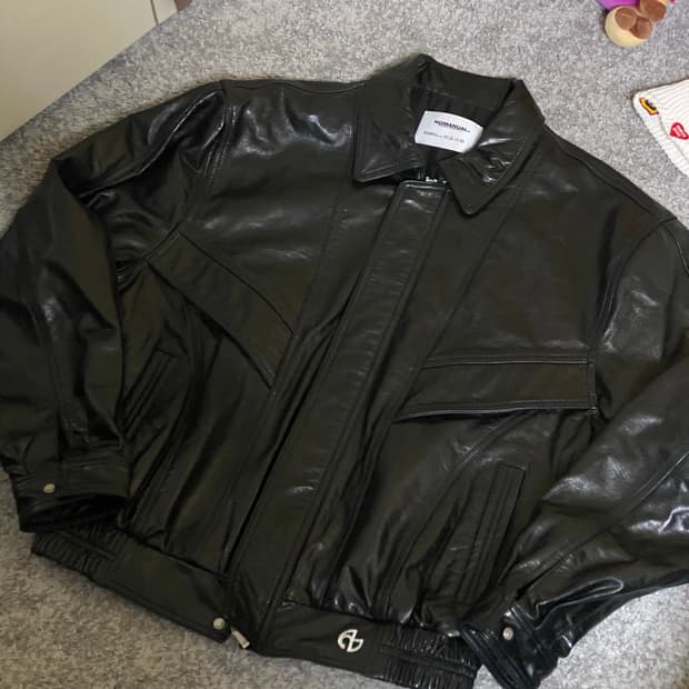 노매뉴얼 F.P LEATHER JACKET