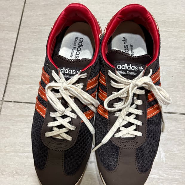 아디다스 x 웨일스 보너 SL 72 니트 브라운