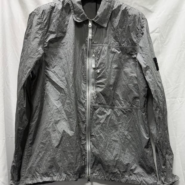 스톤아일랜드 나일론 메탈 에코닐 자켓 [XXL]