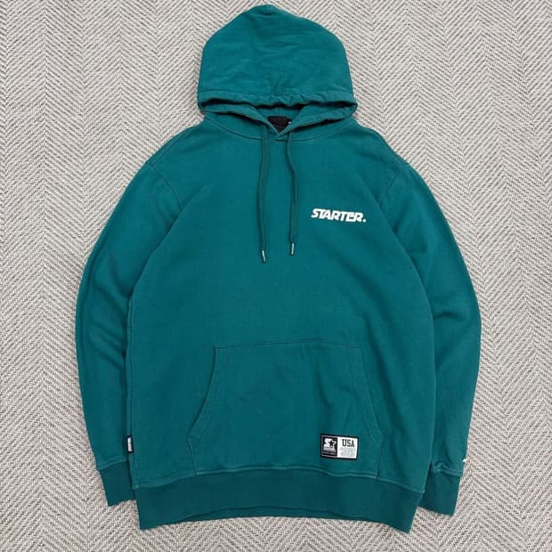 스타터 베이직 로고 후드티 v3032
