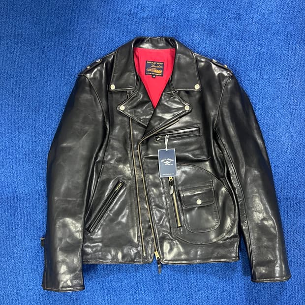 풀랫헤드 디포켓 HW001 가죽자켓 42사이즈 새제품