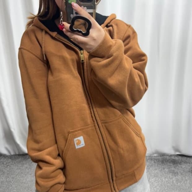 칼하트 된장 후드집업 s