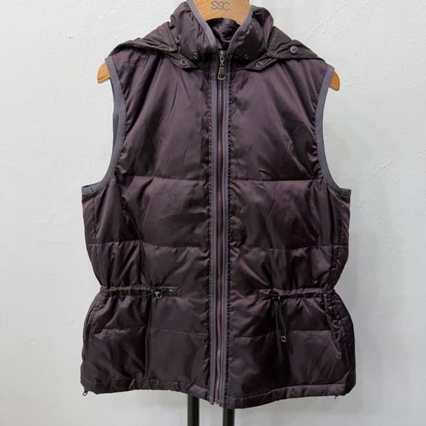 정품) 랑방 한섬 여성 경량 패딩조끼 38