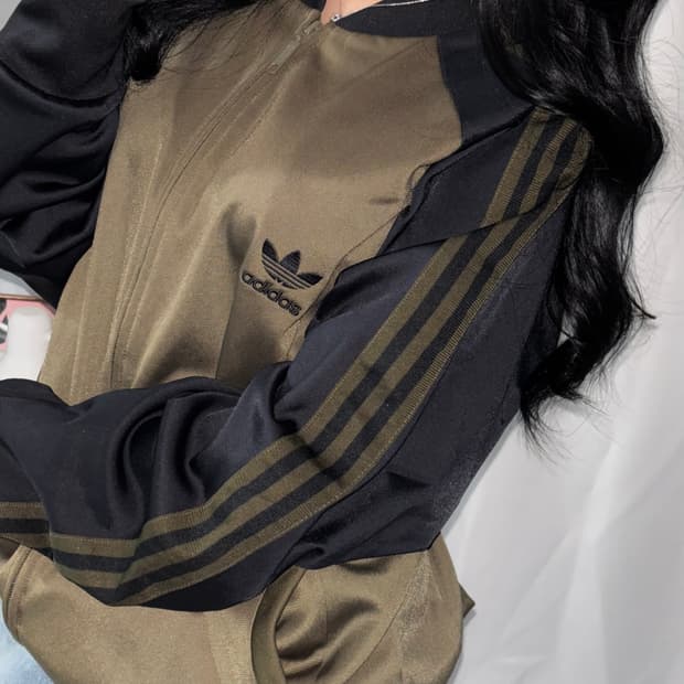 🐰아디다스 파이어버드 카키 브라운 유일 매물 대장 집업 트랙탑 져지🤍