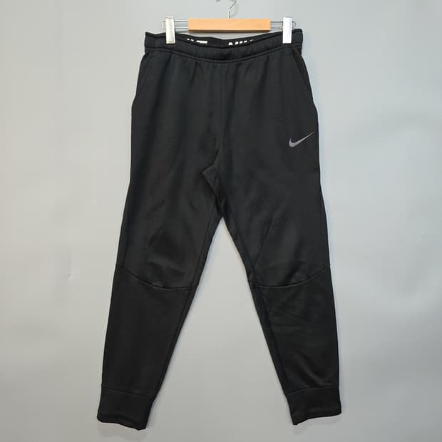 나이키(Nike) 블랙 기모 트레이닝팬츠 L