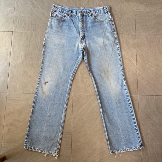 리바이스 01년도 미국 생산 517 데님 팬츠