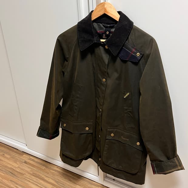 바버 왁스 자켓 