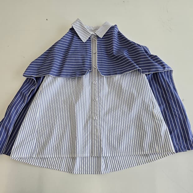 SJYP 스트라이프 셔츠 S