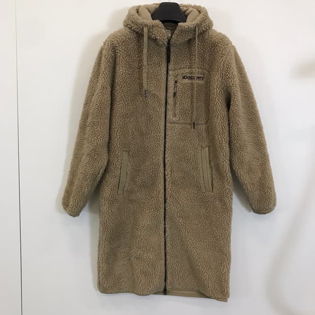 디스커버리 양털 뽀글이 롱 후리스점퍼 [95사이즈]