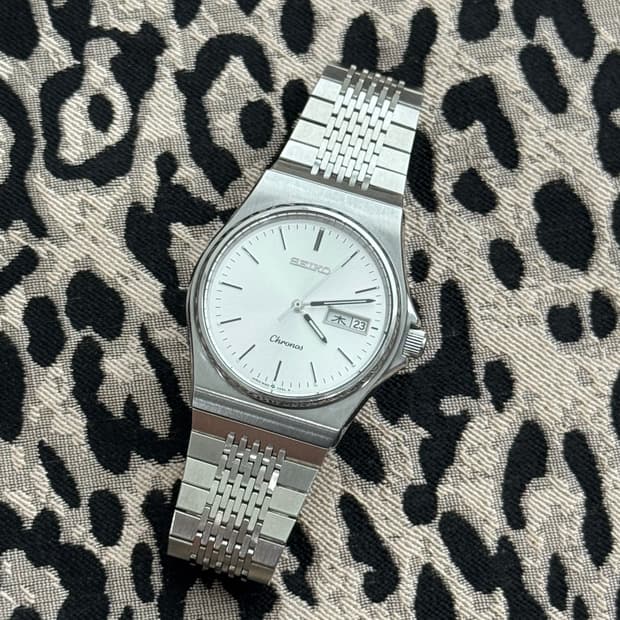80s 빈티지 세이코 크로노스 쿼츠