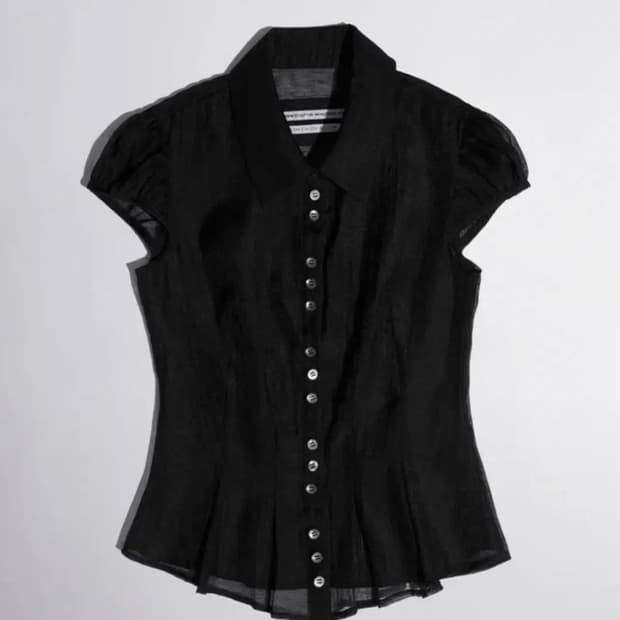 스컬프터 블라우스 m